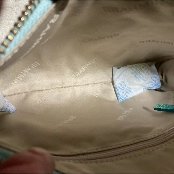 NWT 2 Pc Brahmin COTTON CANDY Melbourne, CLUTCH, CR CARD WALLET - Picture 4 of 7